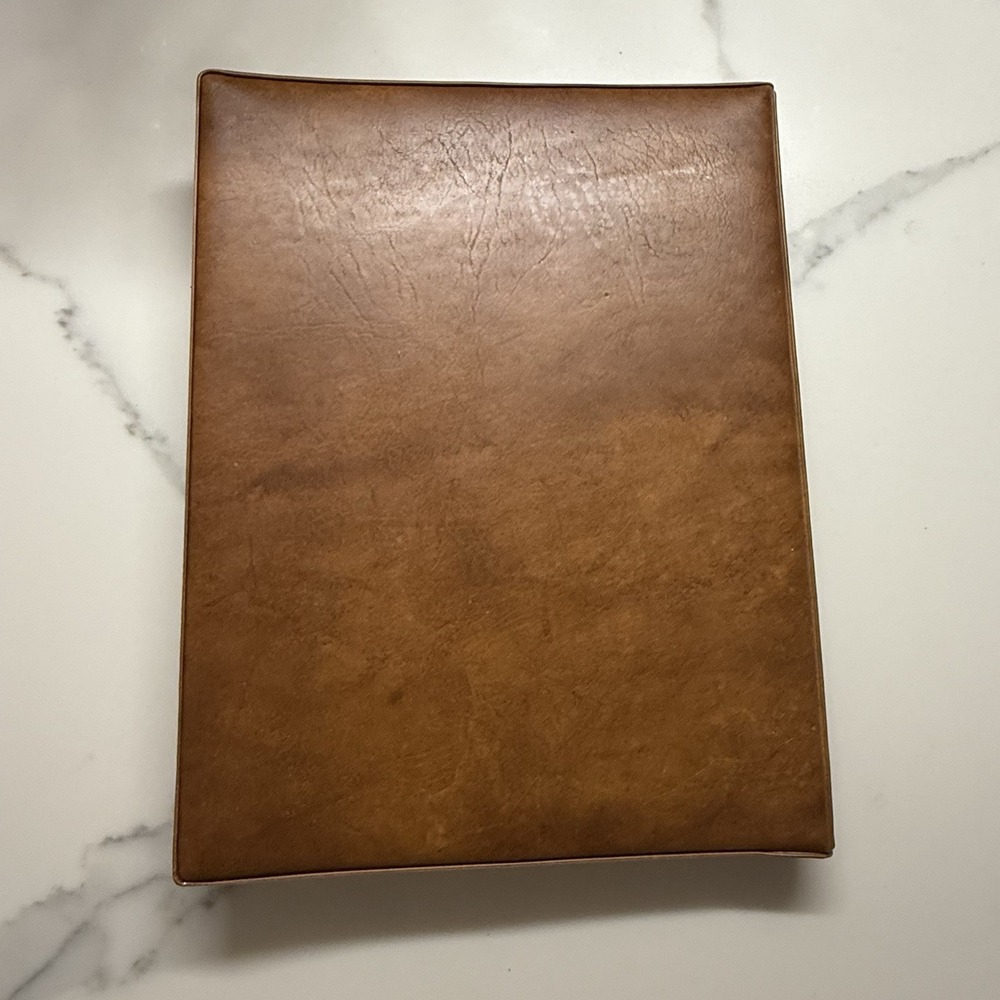 Vintage 1978 Desk Diary‎ Calendar– Embossed Faux Leather Cover – Birds & Wheat - Picture 13 of 13